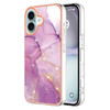 MEMAXELUS Compatible with iPhone 16 Plus Case Luxury Plating Silicone Shockproof TPU Soft Cover for Girls Women with Spa