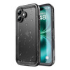 SPORTLINK for iPhone 16 Waterproof Case Shockproof Dustproof Case with Builtin Clear Screen Protector Full Body Heavy Du