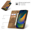 QLTYPRI for iPhone 16 Case Wallet with Card Holder Vintage PU Leather Kickstand Magnetic Closure Shockproof Folio Book C