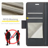 QLTYPRI Wallet Case for iPhone 16 Pro Max Premium PU Leather Magnetic Flip Folio Case with RFID Blocking Credit Card Slo