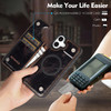 SkyEagle Compatible with Magsafe for iPhone 16 Plus Wallet Case with Card HolderWomen Men Phone Case PU Leather Kickstan