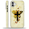 ZHEGAILIAN Compatible with iPhone 16 Case2in1 Design Back Pattern Cover Shock Absorption Soft TPU Bumper Frame Protectiv