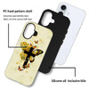 ZHEGAILIAN Compatible with iPhone 16 Case2in1 Design Back Pattern Cover Shock Absorption Soft TPU Bumper Frame Protectiv