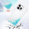 LEMAXELERS Compatible with iPhone 16 Pro Max Glitter Case Clear Flowing Liquid Quicksand Case Girly Women Sparkly Bling