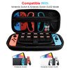 Laimax Carrying Case for Nintendo Switch and Switch OLED,Travel Carry Case Pouch for Nintendo Switch Console & Accessories
