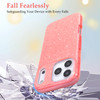 MILPROX Compatible for iPhone 17 Pro Glitter Case 63 inch Stylish Luxury Shiny Sparkle Bling Sparkly Rubber Gel Shell Ca