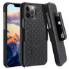 Fingic Compatible with iPhone 12 Pro Max 5G Case Holster Case Combo Shell Slim Rugged with Builtin Kickstand Swivel Belt