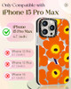 Lotadilo for iPhone 15 Pro Max Case for Women Cute Kawaii Design Girls Compatible with Magsafe Magnetic Ring Holder Stan