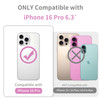 JJGoo Compatible with iPhone 16 Pro Case Clear Soft Transparent TPU Cover Slim Thin Shockproof Phone Case for iPhone 16