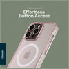 Sahara Classic iPhone 16 Pro Max Case Clear with Screen Protector Fits Apple Magsafe Accessories Cute and Girly Heavy Du