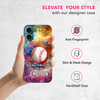 SuzaCase Back Case for iPhone 16 iPhone 16 Case with Stylish Baseball Watercolor Splashed Design Printed Cute Sleek Dura