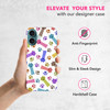 SuzaCase Back Case for iPhone 16 Plus iPhone 16 Plus Case with Stylish Cat Paw Multicolor Pattern Design Printed Cute Sl