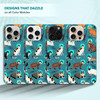 SuzaCase Back Case for iPhone 16 Pro Max iPhone 16 Pro Max Case with Stylish Space Cat Pattern Design Printed Cute Sleek