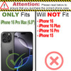 CoverON Designed for Apple iPhone 16 Pro Max Case Slim Minimal Thin TPU Flexible Skin Cover Guard Protective Silicone Sl