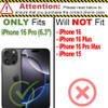 CoverON Camo Design Fit Apple iPhone 16 Pro Case for Men Slim TPU Flexible Skin Cover Thin Shockproof Protective Silicon
