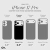 CaseMate iPhone 17 Pro Case Compatible with MagSafe Sparkly Floral Phone Case with 12ft Drop Protection Premium Magnetic