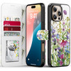 FUNMIKO for iPhone 16 Pro Case WalletDetachable Flip Folio Leather CoverRFID Blocking 4 Card HolderMagnetic KickstandPro