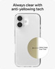 ZAGG Crystal Palace Lite Case for iPhone 17 Clear Drop Protection 10ft3m UltraSlim Lightweight Sleek Minimalistic Phone