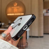 Sayoaho Strong Magnetic Clear Case for iPhone 16 Phone Case with MagSafe NonYellowing Full Camera Lens Protector Plating