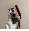 UnnFiko Emily in Paris Phone Case for iPhone 16 Pro Max Cute Camera Design 3D Vintage Camera Cover Phone Case with Long