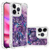 OOPKINS Case for iPhone 16 Pro Max Glitter Clear Bling Flowing Liquid Sparkle Crystal Bumper Case for Girl Soft TPU Sili