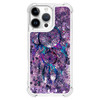 OOPKINS Case for iPhone 16 Pro Max Glitter Clear Bling Flowing Liquid Sparkle Crystal Bumper Case for Girl Soft TPU Sili
