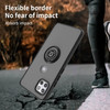 TJS Compatible with Motorola Moto One 5G Ace 2021 Case Moto G 5G 2021 Case with Tempered Glass Screen Protector Metal Ri