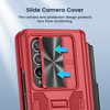 Maxdara for Z Fold 3 Case with S Pen Holder Hinge Protection and Builtin Screen Protector Phone CoverBlue