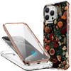 Esdot for iPhone 16 Pro Max Case with Builtin Screen Protector Durable Hard PC Front Frame Soft TPU Back Cover Trendy Cu