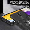 Ueokeird Case for Oppo A9 2020 A5 2020 Hybrid Kickstand Case with Tempered Glass Screen Protector Heavy Duty Protection