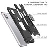 Jeylly for Motorola One 5G Ace Case Moto One 5G Ace Case with Screen Protector Shockproof Protection Hybrid Hard PC Soft