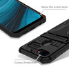 Zoeirc Case for Oppo A5SA7AX7A12A11KF9 Wallet Case with Detachable Card Holder Stand Rugged Shockproof Heavy Duty Protec