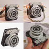 YuetWay Magnetic Holder Case for Motorola Razr Plus 20242025 Camera Case Vintage Cover Cute 3D Cool Unique Design with R