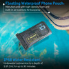 Pelican 4 Pack Marine IP68 Waterproof Phone Pouch Regular Size Floating Waterproof Phone Case Beach Cruise Ship Travel E