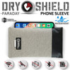 Mission Darkness Dry Shield Faraday Phone Sleeve Slim Waterproof Dry Bag for Cell Phones RF Shielding Liner Signal Block