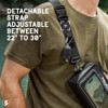 Pelican Marine Waterproof Sling Bag Crossbody ChestShoulder Bag for Men with Adjustable Strap Touchscreen Compatible Pho