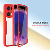 CCSamll for Oppo Find X5 Pro Clear Case with Screen Protector Slim Shockproof Soft TPU Bumper Full Body Protection Phone
