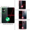 TJS Compatible for OnePlus Nord N30 5G Case with Tempered Glass Screen Protector Metal Ring Magnetic Support Kickstand H