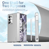 YQODSZ for Samsung Galaxy Z Fold 6 Case with S Pen Holder Slim Stylus Two Hinge Cover Fold6 Slim Case with Screen Protec