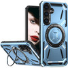 Ephoou for Samsung Galaxy S24 FE Armor Case with 360 Ring Kickstand Dual Layer Military Grade Heavy Duty Shockproof Prot