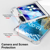 WATACHE for Samsung Galaxy Z Flip 6 Case Clear Slim Transparent Shockproof Hinge Soft TPU Phone Case Cover 2024 5G