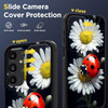 smauncucn for Galaxy A16 5G Case with Slide Camera CoverHeavy Duty Dual Layer Hybrid Shock Proof Protective Rugged Bumpe
