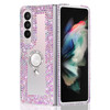 Omio Designed for Samsung Galaxy Z Fold 4 Case for Women Girls Luxury 3D Handmade Sparkle Rhinestone Bling Crystal Diamo