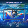 Temdan Designed for Samsung Galaxy S25 Ultra Case Waterproof Builtin Lens Screen Protector Military Grade Shockproof Dro