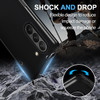 Mirror Cases for Samsung Galaxy Z Fold 5 5G Case Clear View Makeup Leather Flip Cover Phone Case with Kickstand Shockpro