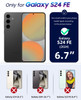 OCASE Compatible with Samsung Galaxy S24 FE Wallet Case PU Leather Flip Folio Case with Card Holders RFID Blocking Kicks