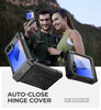 Dexnor for Samsung Galaxy Z Flip 6 Case with Stand Hinge Protection Front Screen Protector DualLayer Rugged Bumper Case