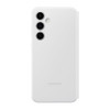 Samsung Galaxy S24 FE Wallet Phone Case Protective Cover with Smart Small Screen View Finger Tap Control Slim Design Car