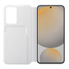 Samsung Galaxy S24 FE Wallet Phone Case Protective Cover with Smart Small Screen View Finger Tap Control Slim Design Car