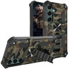 Ephoou Camouflage Case for Samsung Galaxy S24 FE 67 with Magnetic Kickstand Military Grade Heavy Duty Shockproof Protect